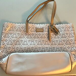 Pink, Coach tote